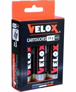 Velox CARTOUCHES FILETEES CO2 16G X3