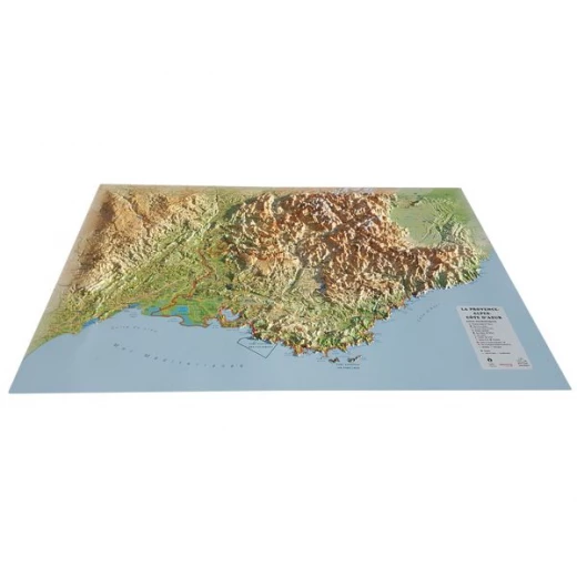 3DMAP LA RÉGION PROVENCE-ALPES-COTE D'AZUR 1 3DMAP LA RÉGION PROVENCE-ALPES-COTE D'AZUR