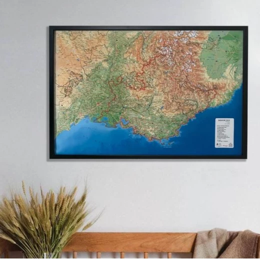 3DMAP LA RÉGION PROVENCE-ALPES-COTE D'AZUR 2 3DMAP LA RÉGION PROVENCE-ALPES-COTE D'AZUR – Image 2