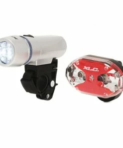 XLC ECLAIRAGES AVANT ET ARRIERE LED TRITON/THEBE 5X CL-S03