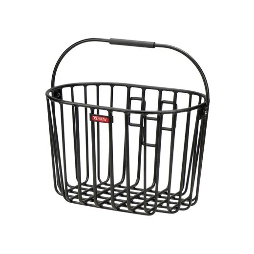 KLICKFIX PANIER POUR GUIDON ALUMINO NOIR 1 KLICKFIX PANIER POUR GUIDON ALUMINO NOIR