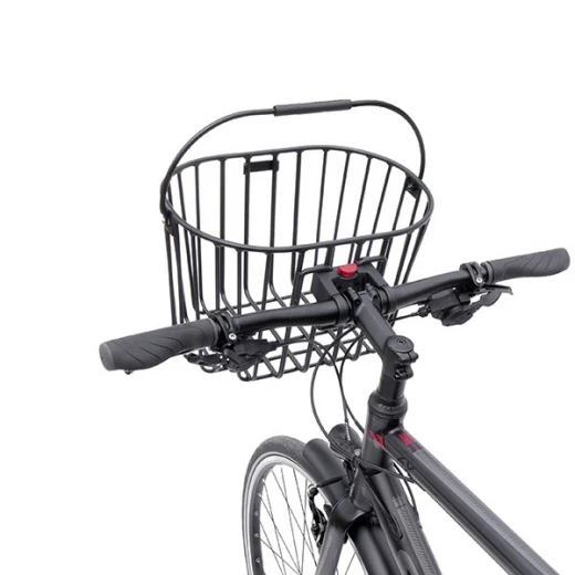 KLICKFIX PANIER POUR GUIDON ALUMINO NOIR 2 KLICKFIX PANIER POUR GUIDON ALUMINO NOIR – Image 2