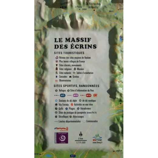 3DMAP LE MASSIF DES ECRINS 5 3DMAP LE MASSIF DES ECRINS – Image 5