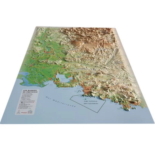 3DMAP LES MASSIFS DE PROVENCE 1 3DMAP LES MASSIFS DE PROVENCE